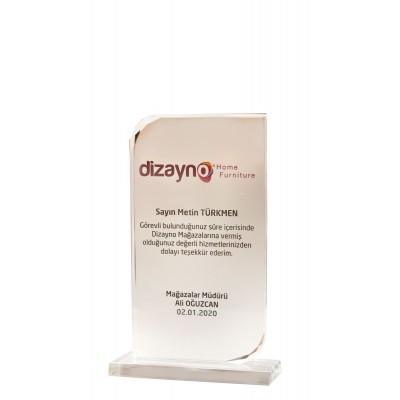 KRİSTAL PLAKET